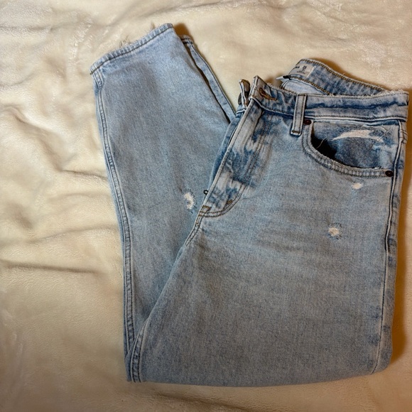 Abercrombie & Fitch Denim - Abercrombie & Fitch Light Blue High Rise Women's Jeans